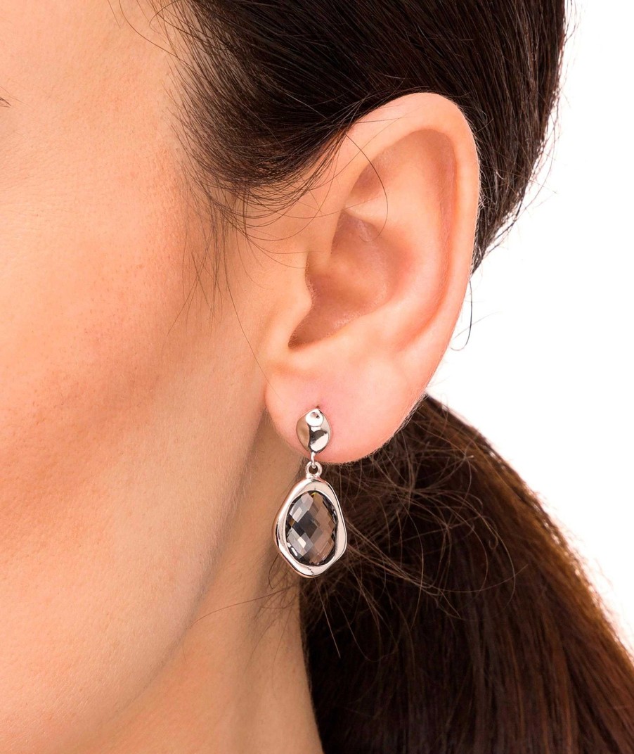 Pendientes Vidal & Vidal | Pendientes Cristal Silver Night