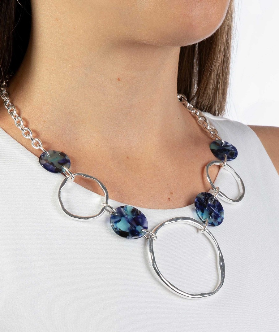 Collares Vidal & Vidal | Collar Acetato Azul