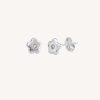 Pendientes Vidal & Vidal | Pendientes Flor Con Circonita