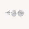 Pendientes Vidal & Vidal | Pendientes Rayado C Rculo 10Mm