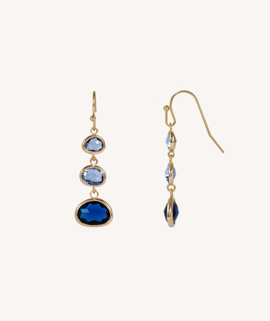 Pendientes Vidal & Vidal | Pendientes Cristal Azul