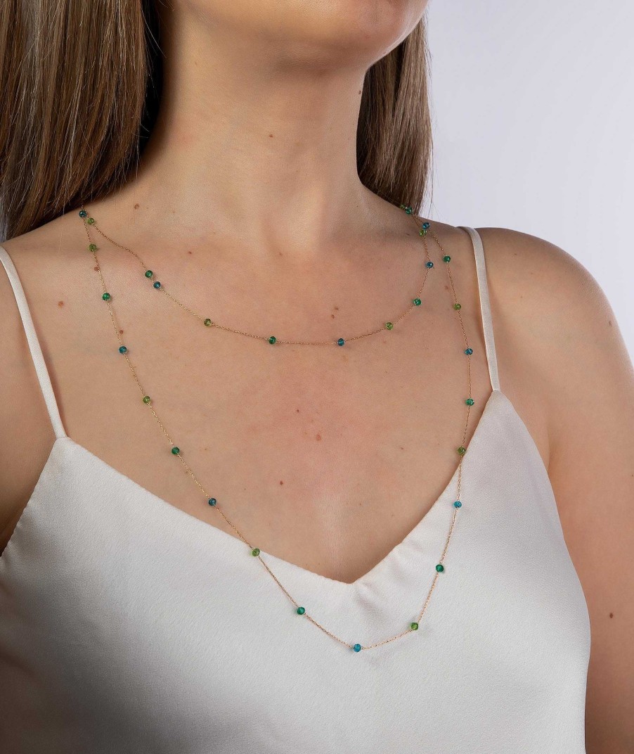 Collares Vidal & Vidal | Collar Cristal Verde