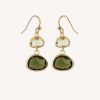 Pendientes Vidal & Vidal | Pendientes Cristal Verde