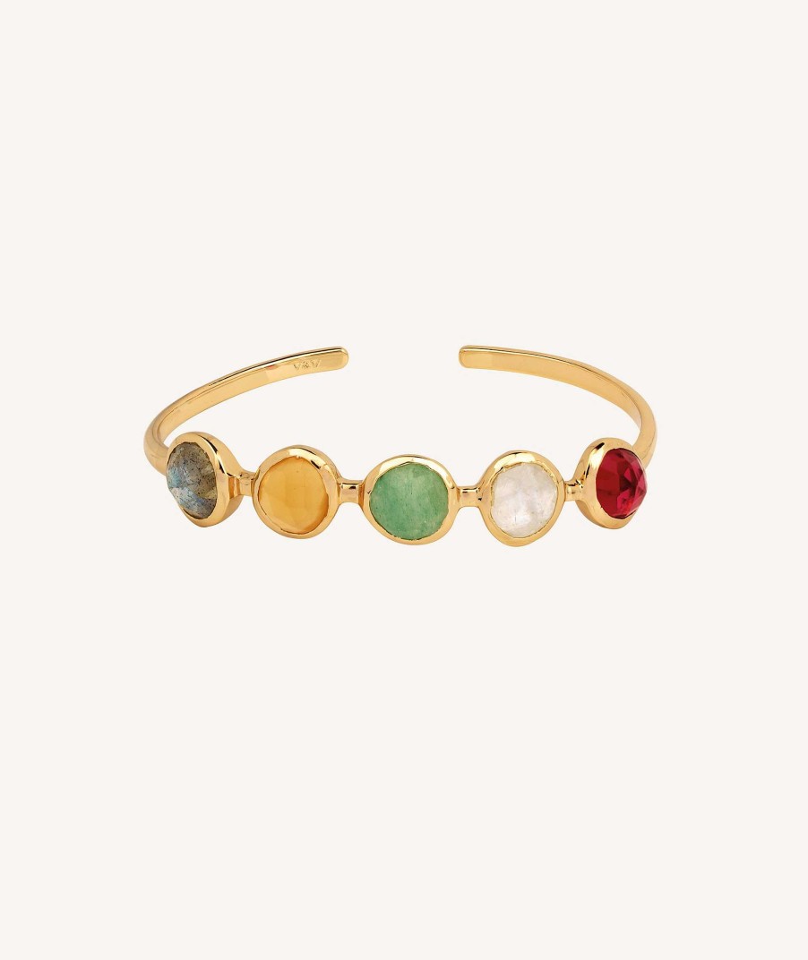 Pulseras Vidal & Vidal | Pulsera Brazalete Piedras Colores