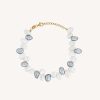 Pulseras Vidal & Vidal | Pulsera Favaritx Perlas Gris Blanca