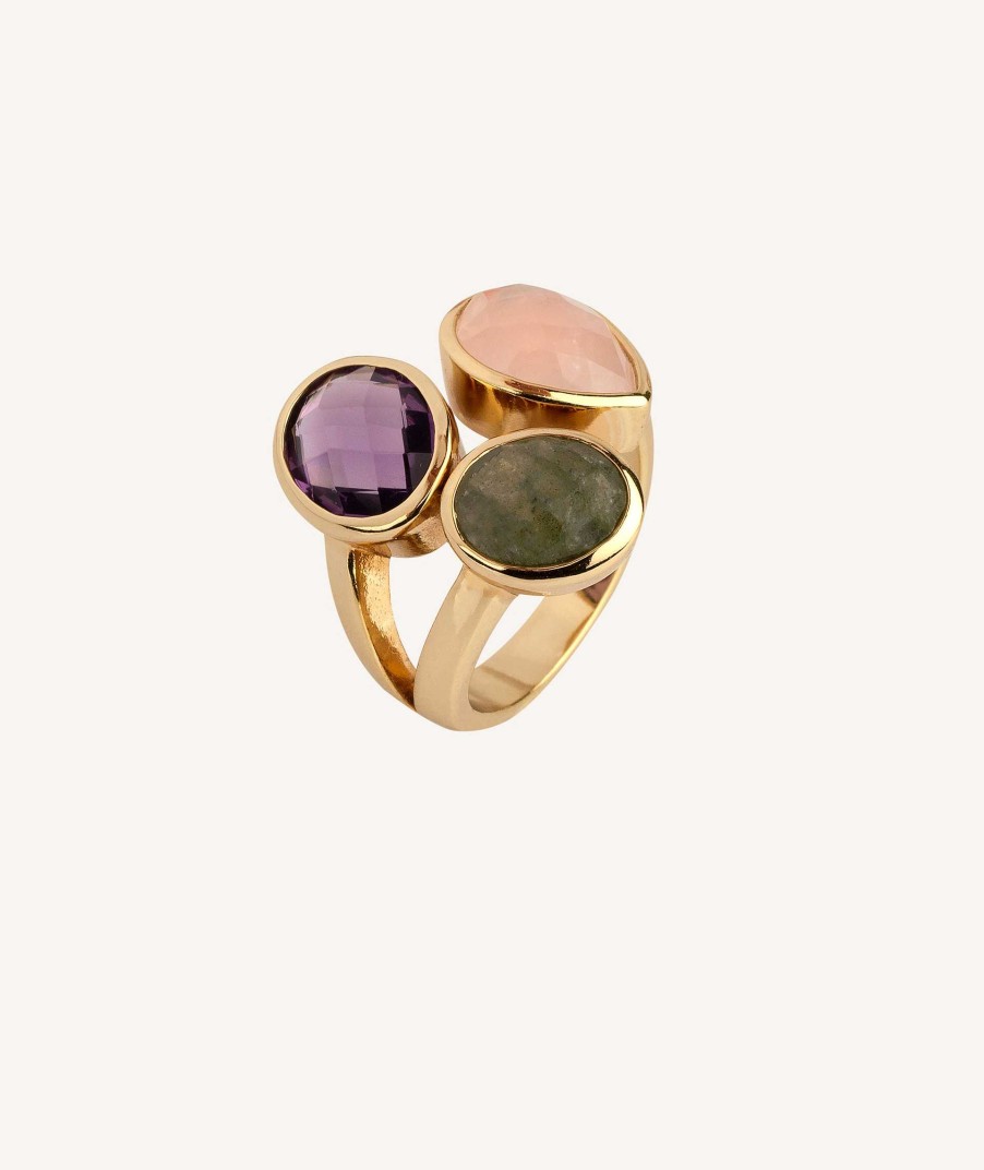 Anillos Vidal & Vidal | Anillo Con Piedras De Colores