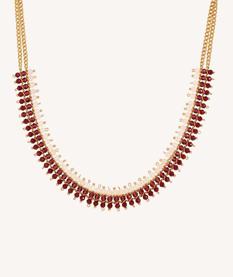 Collares Vidal & Vidal | Choker Cristal Rosa