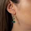 Pendientes Vidal & Vidal | Pendientes Cristal Verdes