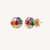 Pendientes Vidal & Vidal | Pendientes Flor Multicolor