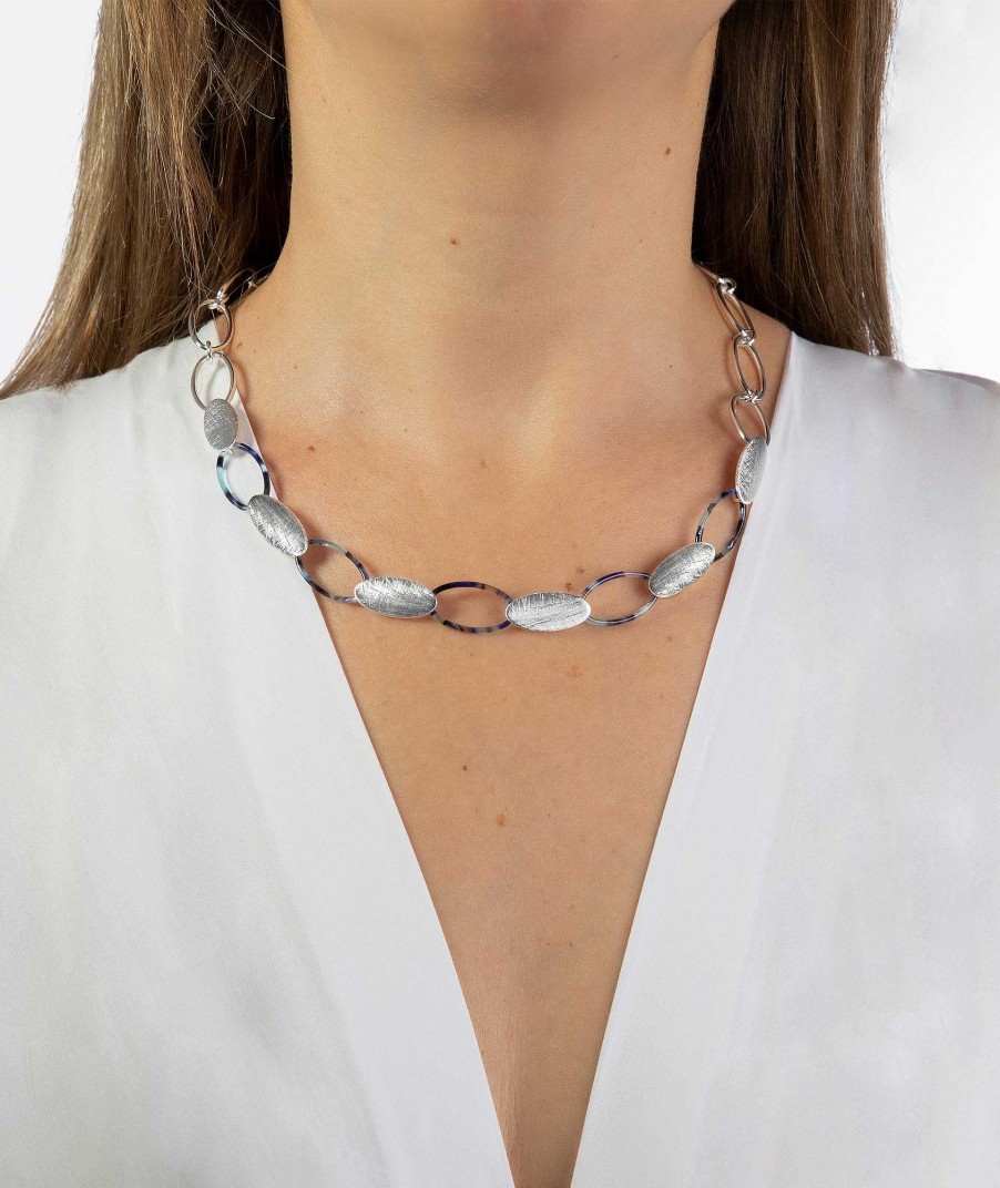 Collares Vidal & Vidal | Collar Acetato Azul