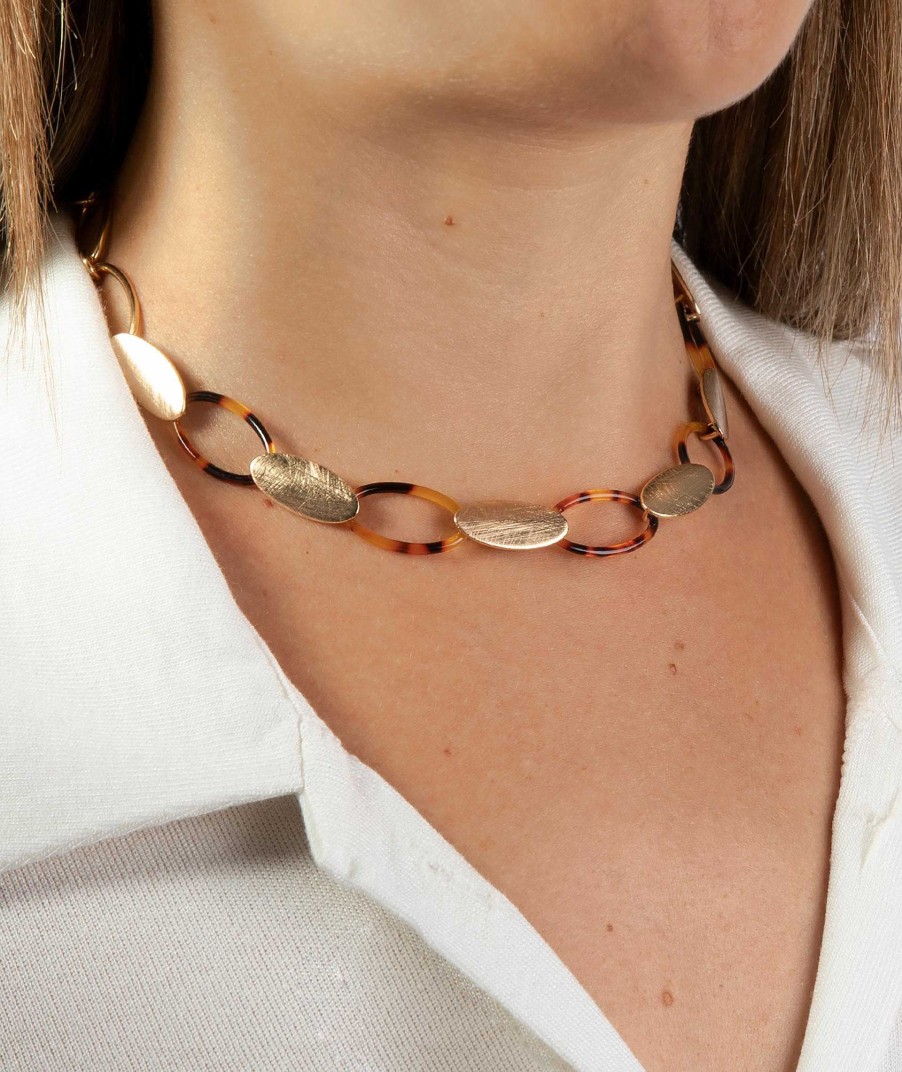 Collares Vidal & Vidal | Collar Rayado Acetato