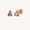 Pendientes Vidal & Vidal | Pendientes Circonitas Violetas