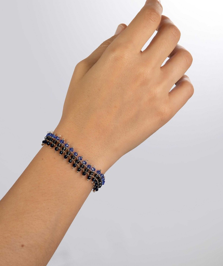 Pulseras Vidal & Vidal | Pulsera Cristal Azul