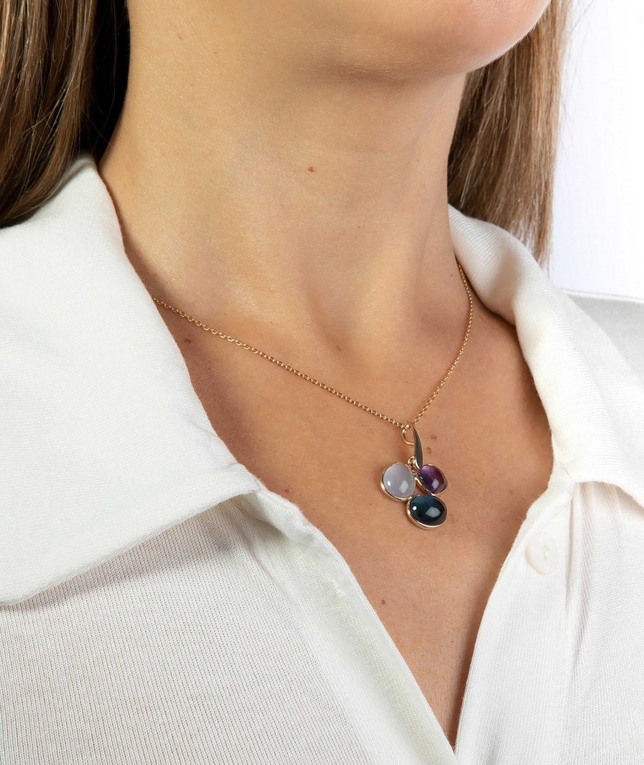 Collares Vidal & Vidal | Colgante Con Piedras De Colores