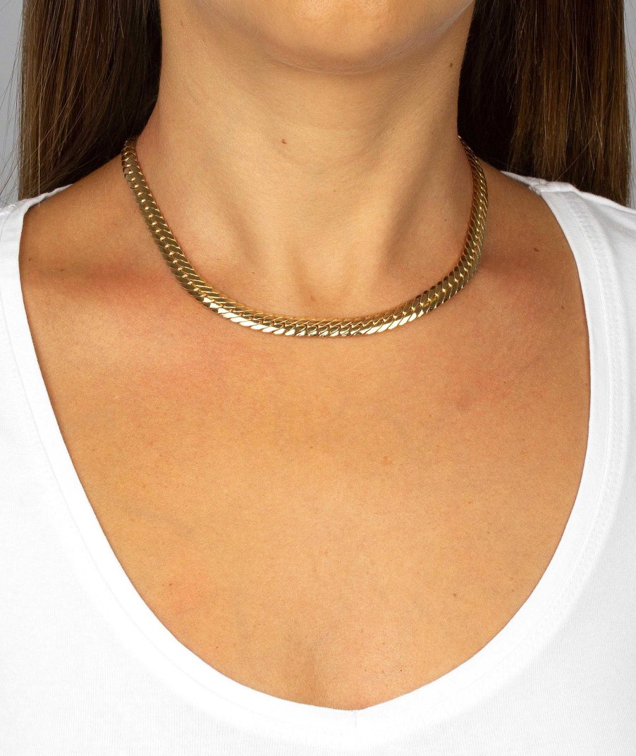 Collares Vidal & Vidal | Collar Eslabones Planos