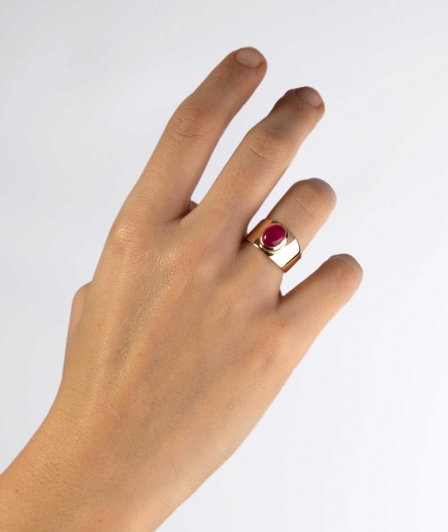 Anillos Vidal & Vidal | Anillo Piedra Rosa