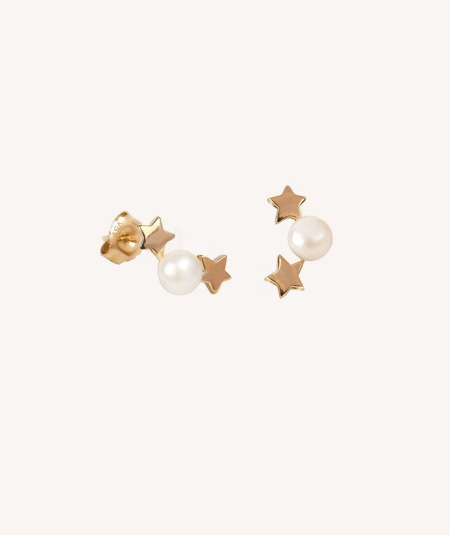 Pendientes Vidal & Vidal | Pendientes Estrellas Perla