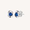 Pendientes Vidal & Vidal | Pendientes Circonita Azul