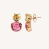 Pendientes Vidal & Vidal | Pendientes Piedras Rosa