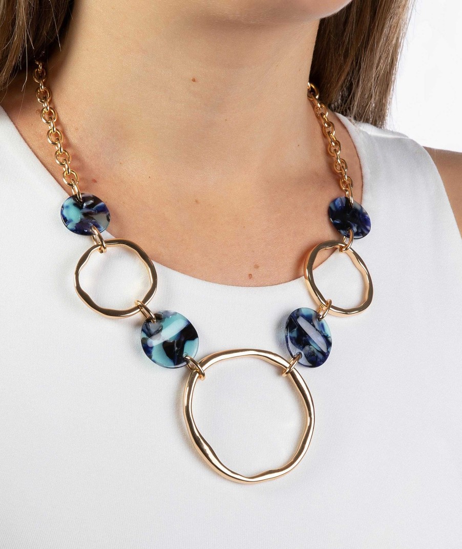 Collares Vidal & Vidal | Collar Acetato Azul